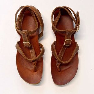 Roots Leather Sandals